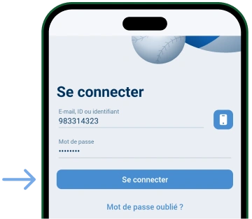 Cliquer sur Se connecter