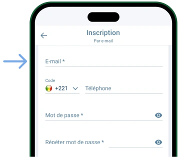Renseigner une adresse mail valide